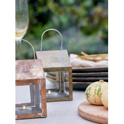 'Kobber/Messing-look' Hngelanterne