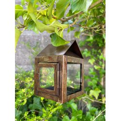 'Kobber/Messing-look' Hngelanterne