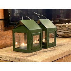 Olivengrn Hngelanterne