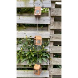 3 kobber Hngelanterner p kde