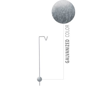 Mini 'Galv-look' spyd t. Hngelanterne