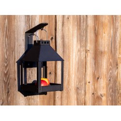 Sort Mini Quadro 'Birdy Eat' Foderbrt