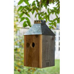 Galvaniseret Mini 'Birdy Sleep' Fuglehus (genb. tr)