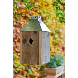 Galvaniseret Mini 'Birdy Sleep' Fuglehus (genb. tr)
