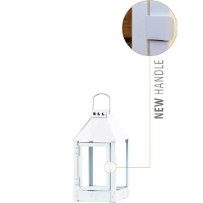 Hvid Mini Lanterne