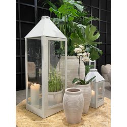 Hvid Mega Hightower Lanterne