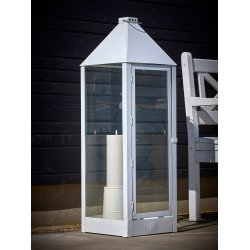Hvid Mega Hightower Lanterne