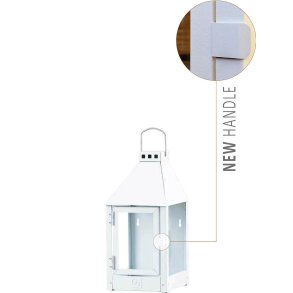 Hvid Mini Vglanterne