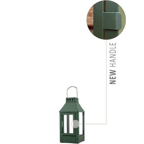 Olivengrn Micro Small Lanterne