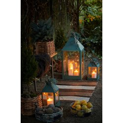 Olivengrn Mini Lanterne