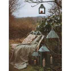 Olivengrn Maxi Lanterne