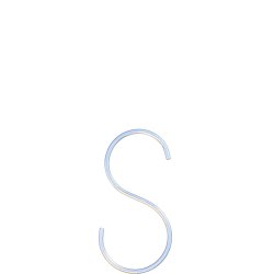 Mini 'Galv-look' S-Krog (st m. 6 stk. / 1 str.)