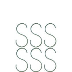 Mini Olivengrn S-Krog (st m. 6 stk. / 1 str.)