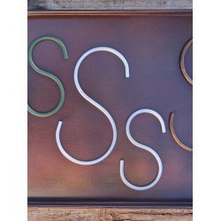 Maxi 'Galv-look' S-Krog (st m. 4 stk. / 1 str.)