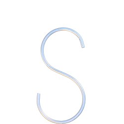 Maxi 'Galv-look' S-Krog (st m. 4 stk. / 1 str.)