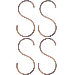 Maxi 'Kobber/Messing-look' S-Krog (st m. 4 stk. / 1 str.)