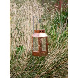 Kobber Micro Small Lanterne (POTENTIEL P�BEGYNDT PATINA)