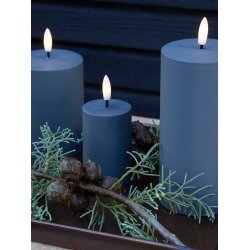 LED Bloklys (5 x 7,5 cm) - Matt/Dark Grey