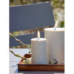 LED Bloklys (5 x 7,5 cm) - Matt/Warm Greige