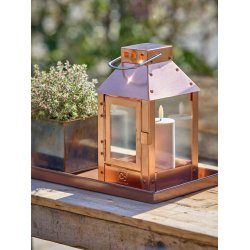 LED Bloklys (5 x 7,5 cm) - Matt/Warm Greige