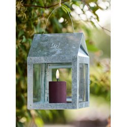 LED Bloklys (5 x 7,5 cm) - Matt/Maroon Red