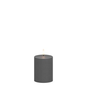 LED Bloklys (7,5 x 10 cm) - Matt/Dark Grey