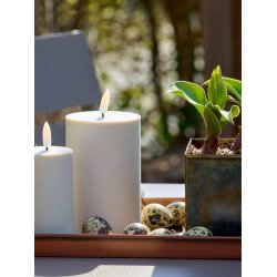 LED Bloklys (7,5 x 10 cm) - Matt/Warm Greige
