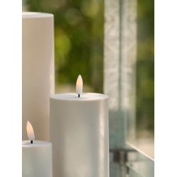 LED Bloklys (7,5 x 15 cm) - Matt/Warm Greige