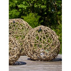 LED Bloklys (7,5 x 15 cm) - Matt/Warm Greige
