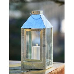LED Bloklys (7,5 x 15 cm) - Matt/Warm Greige