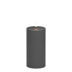 LED Bloklys (10 x 20 cm) - Matt/Dark Grey