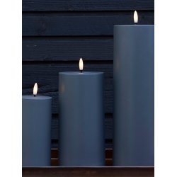 LED Bloklys (10 x 20 cm) - Matt/Dark Grey