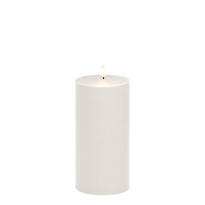 LED Bloklys (10 x 20 cm) - Matt/Warm Greige