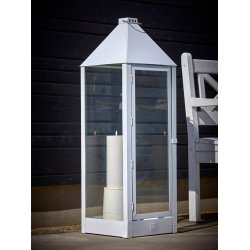 LED Bloklys (10 x 30 cm) - Matt/Warm Greige