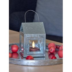 LED Fyrfadslys (4,5 x 2,5 cm) - Matt/Maroon Red (s�t 4 stk/1 str)