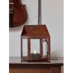 LED Fyrfadslys (6,8 x 3,0 cm) - Matt/Dark Grey (s&aelig;t 4 stk/1 str)