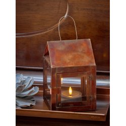 LED Fyrfadslys (6,8 x 3,0 cm) - Matt/Dark Grey (s&aelig;t 4 stk/1 str)