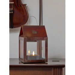 LED Fyrfadslys (6,8 x 3,0 cm) - Matt/Dark Grey (s&aelig;t 4 stk/1 str)