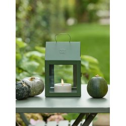 LED Fyrfadslys (6,8 x 3,0 cm) - Matt/Warm Greige (s&aelig;t 4 stk/1 str)