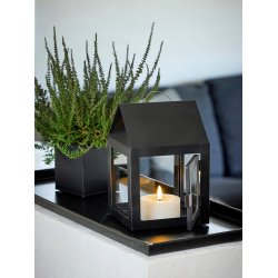 LED Fyrfadslys (6,8 x 3,0 cm) - Matt/Warm Greige (s&aelig;t 4 stk/1 str)