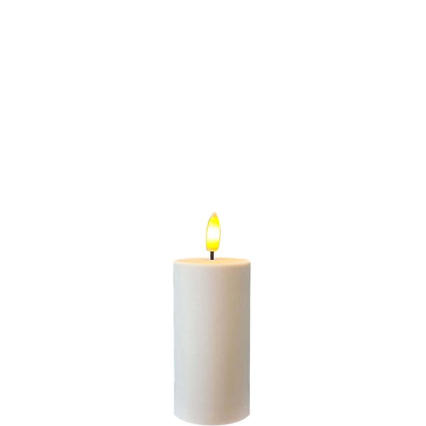 LED Bloklys (5 x 10 cm) - Matt/Warm Greige