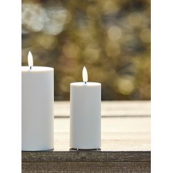 LED Bloklys (5 x 10 cm) - Matt/Warm Greige