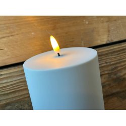 LED Bloklys (5 x 10 cm) - Matt/Warm Greige