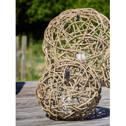 LED Bloklys (7,5 x 12,5 cm) - Matt/Warm Greige