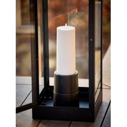 LED Bloklys (10 x 25 cm) - Matt/Warm Greige