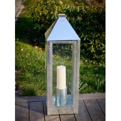 LED Bloklys (10 x 25 cm) - Matt/Warm Greige