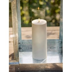 LED Bloklys (10 x 25 cm) - Matt/Warm Greige