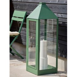 LED Bloklys (10 x 25 cm) - Matt/Warm Greige