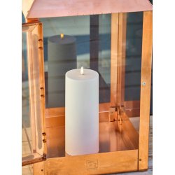 LED Bloklys (10 x 25 cm) - Matt/Warm Greige