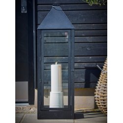 LED Bloklys (10 x 25 cm) - Matt/Warm Greige